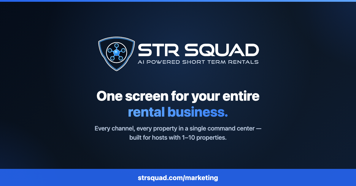 STR Squad unified inbox — Airbnb and Vrbo guest messages in one place